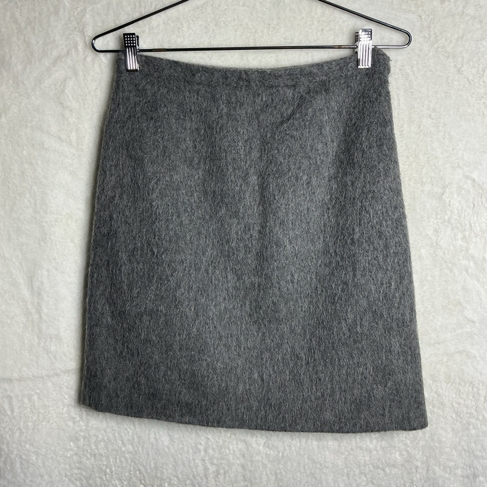Y2k 90;s vintage J. Crew gray 100 acetato Wool Blend size 6